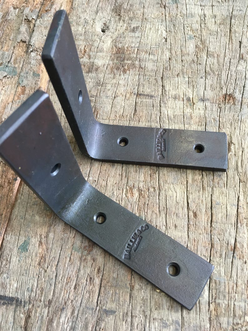 Mini Industrial Shelf Brackets Etsy
