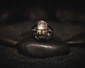 Scarab Cobra Cult Ring (Size 8.5)