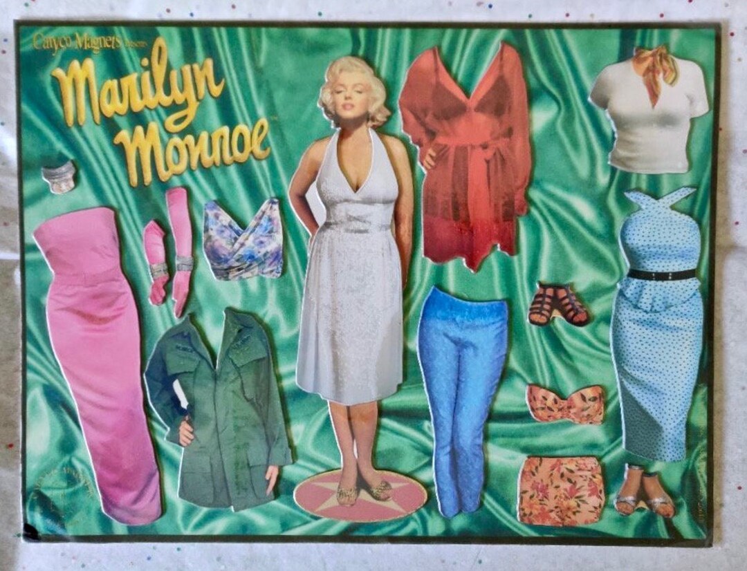 Marilyn Monroe Dress up Set by Caryco Vintage Etsy
