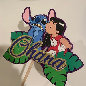 LILO and stitch cake topper