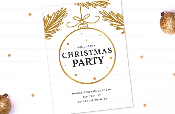 editable christmas invite templates