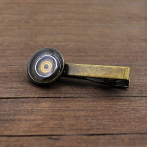 Steampunk Tie clip, Watch Tie clip, Men  Tie clip, Clockwork tie clip, men accessories, gift for men, Nestre