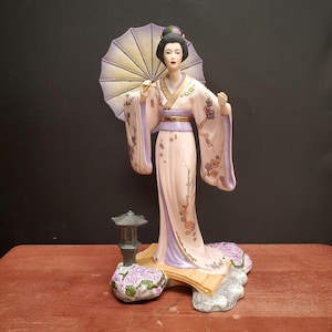 オブジェ　FRANKLIN MINT 薔薇Porcellane Vintage Franklin mint Doll in box 