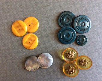 Vintage Button Sets