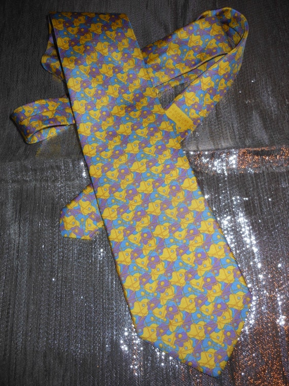 AC Canova BEAUJOLAIS WINE Silk Tie Duboeuf Rare Collector Etsy