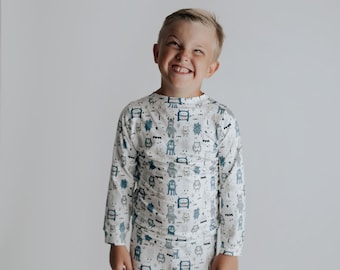 Monster Halloween Unisex Jammies Kids Pjs and Lougewear