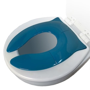 Folding padded toilet seat 2025