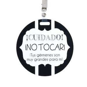Spanish & English Tag Baby Safety Sign, Newborn, Baby Car Seat Tag, Stroller Tag image 1
