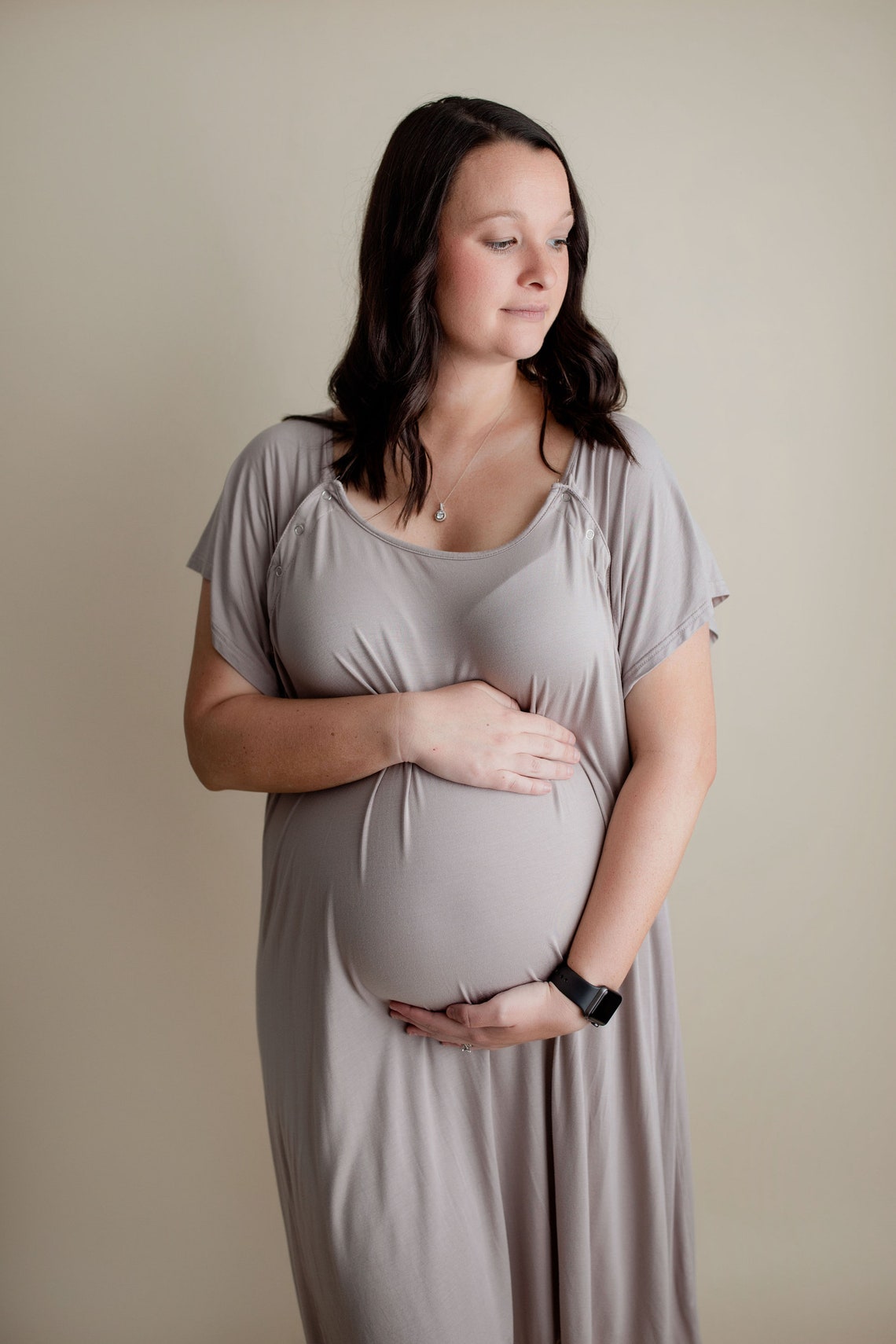 Labor and Delivery Hospital Gown Maternity Gown Etsy