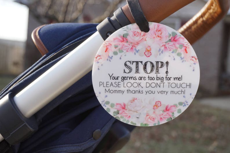 Yes Were Twins Tags Your Germs are Too Much for Us to Bear Please Look Dont Touch Mommy Thanks You Very Much Yes We are Twins
