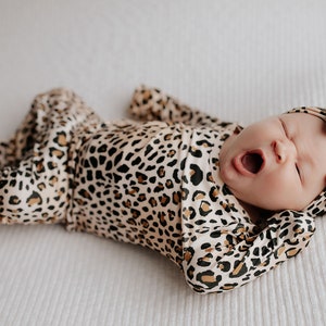 Leopard Print Baby & Toddler Jammies Kids Pjs and Lougewear image 6