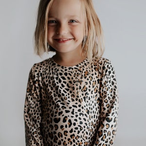 Leopard Print Baby & Toddler Jammies Kids Pjs and Lougewear image 8