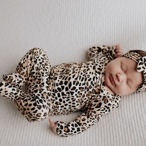 Leopard Print Baby & Toddler Jammies Kids Pjs and Lougewear image 5