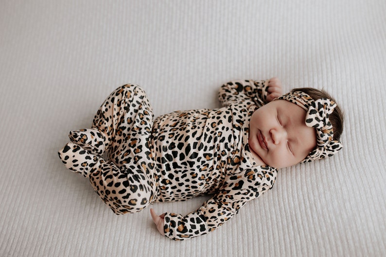 Leopard Print Baby & Toddler Jammies Kids Pjs and Lougewear image 5