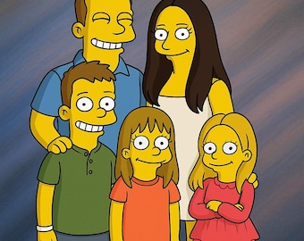 Turn Your Family Photo into your favorite 90s Cartoon Characters