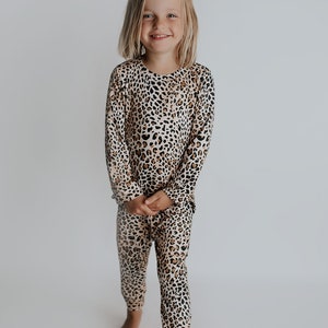 Leopard Print Baby & Toddler Jammies Kids Pjs and Lougewear image 10