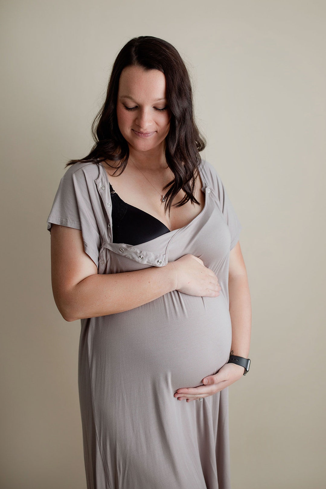 Labor and Delivery Hospital Gown Maternity Gown Nursing Gown Dress