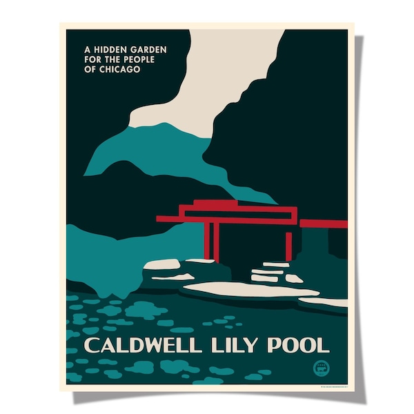 Lincoln Park (Chicago Neighborhood) WPA-Inspired Print