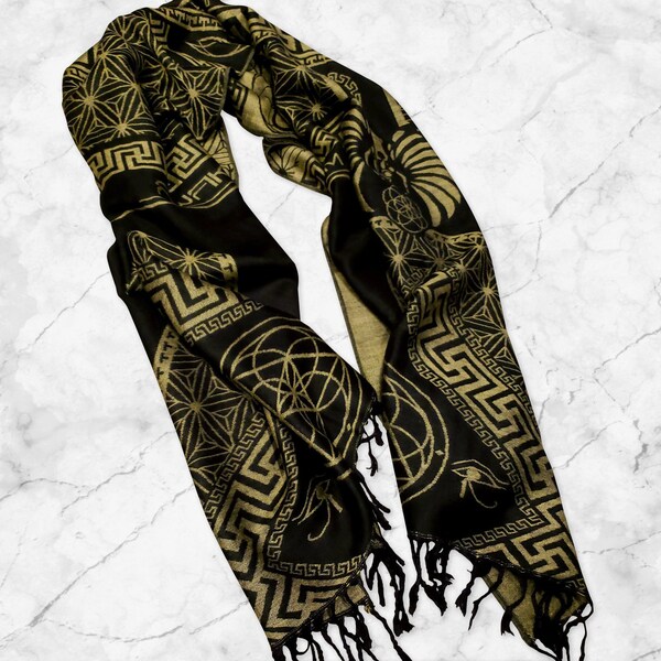 rave pashmina shawl
