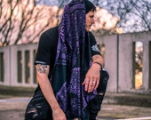 Festival Pashmina Dream Awake Purple Haze Rave Pashmina Pashmina Festival Shawl Rave Scarf Rave Outfit Rage Nation Apparel
