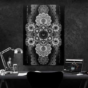 ETERNAL ALCHEMY • YANTRART Canvas Wrap / Canvas / Canvas Art / Canvas Wall Art / Canvas Print / Art Collectibles / Prints / Art Prints