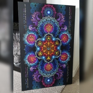ETERNAL ALCHEMY V2 // YANTRART Canvas Wrap / Canvas / Canvas Art / Canvas Wall Art / Canvas Print / Art Collectibles / Prints / Art Prints