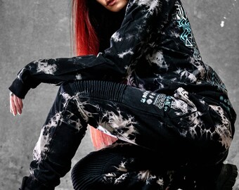 EVOLVE THE MIND V2 • Tie Dye • Hidden Pocket Joggers // Joggers w/ Hidden Pocket // Sacred Geometry Clothing // All Year Festival Clothing