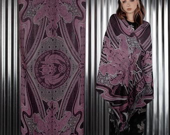 CONVENE With The ELEMENTS • Bubblegum Bliss • Festival Shawl / Festival Pashmina / Festival Scarf
