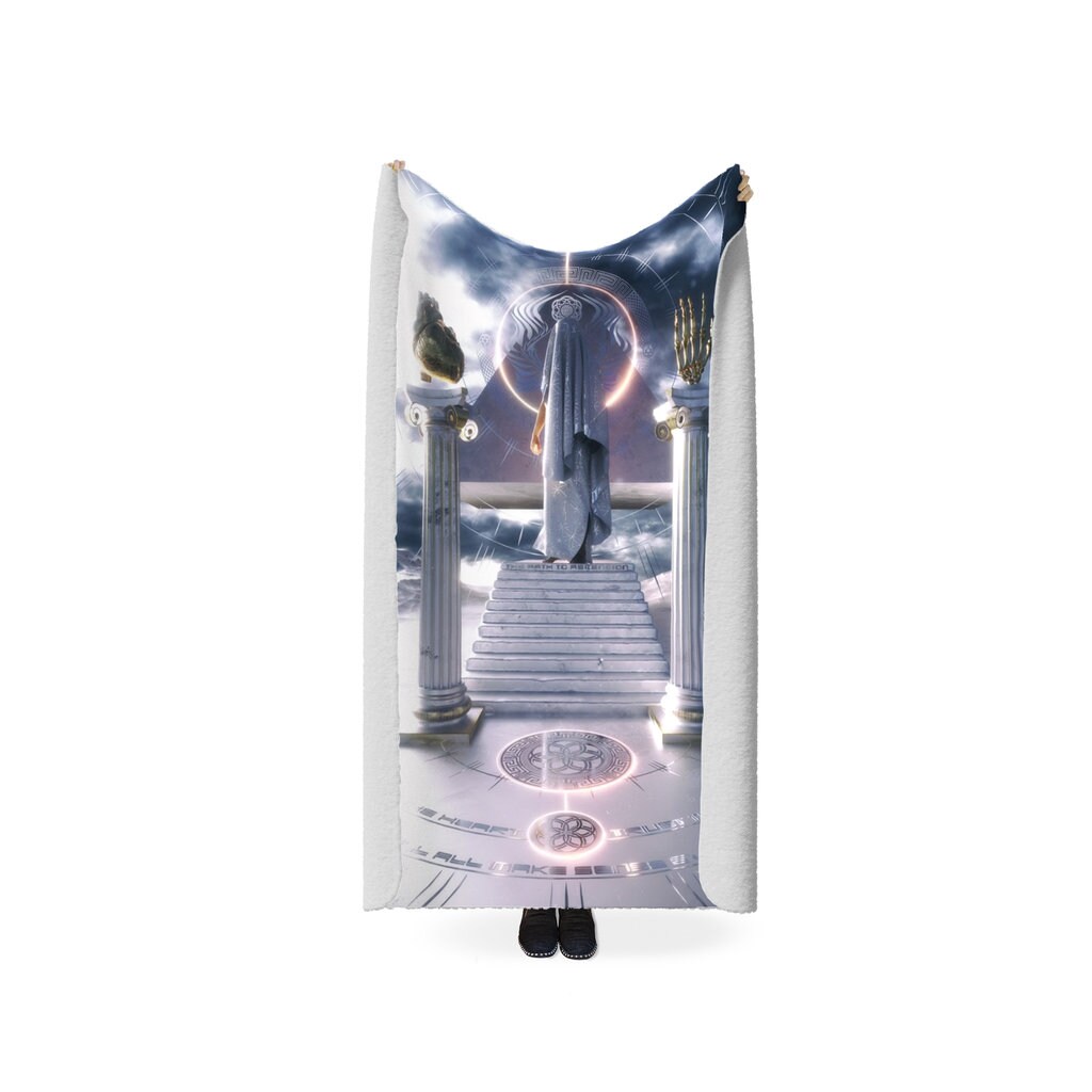 PATH To ASCENSION AFTERTASTE Sherpa Blanket // Blankets Etsy