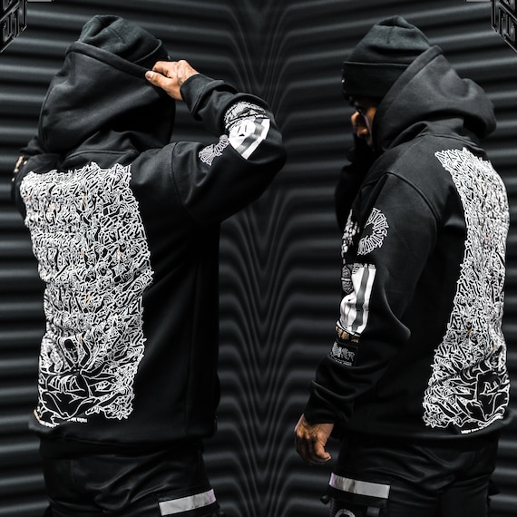 MIND of 1000 LIMBS SUMMONS Hidden Pocket Hoodie // - Etsy