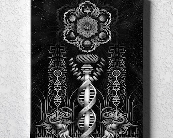 Transmutation Canvas Wraps // Canvas / Canvas Art / Canvas Wall Art / Canvas Print / Art Collectibles / Prints