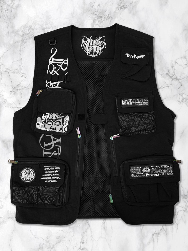 Convene With the Elements • Tactical Vest 002 - Etsy