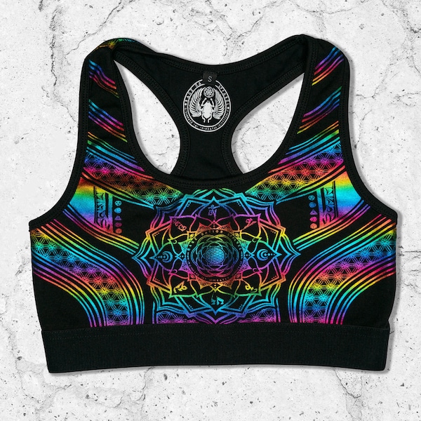 indy rainbow bra