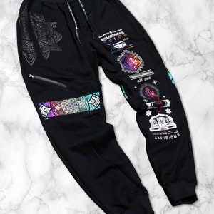 Boundless Union V2 SPECTRUM Premium Joggers // Joggers w/ Hidden Pocket // Sacred Geometry Clothing // image 6