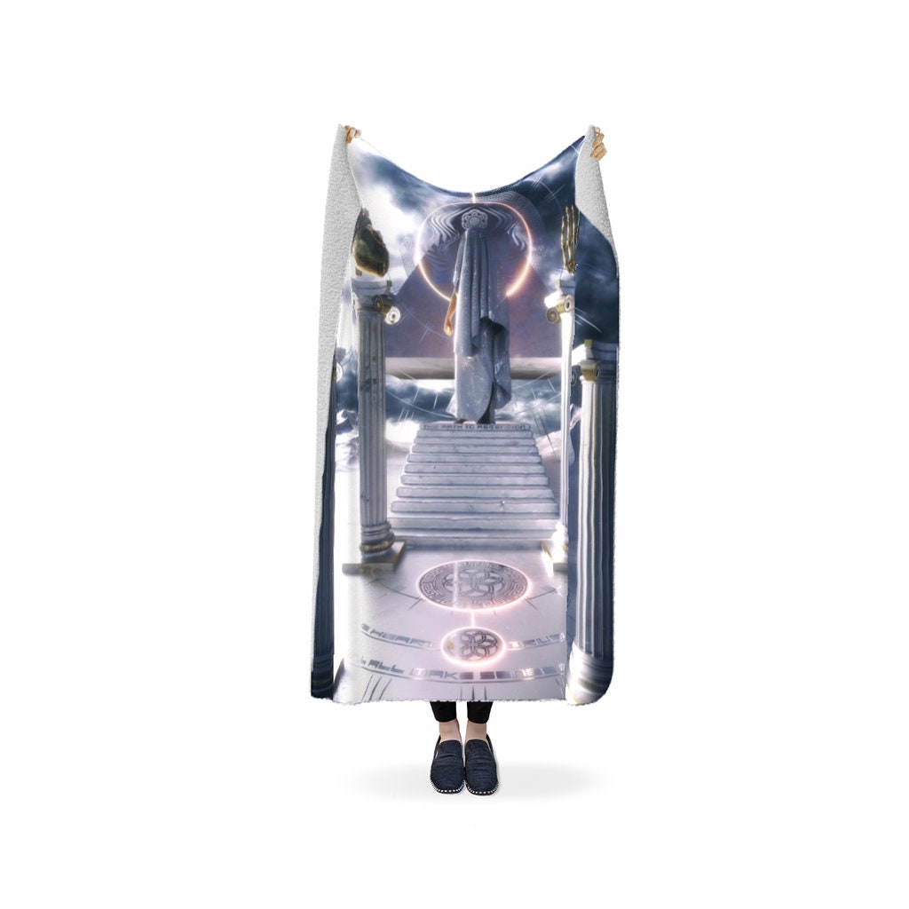 PATH To ASCENSION AFTERTASTE Sherpa Blanket // Blankets Etsy