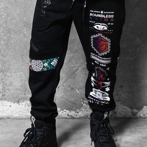 Boundless Union V2 SPECTRUM Premium Joggers // Joggers w/ Hidden Pocket // Sacred Geometry Clothing // image 2