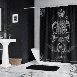 RESACRALIZATION // GLENN THOMSON // Shower Curtain / Shower Curtains / Shower Curtain Set / Shower Curtain Boho / Shower Curtains Boho