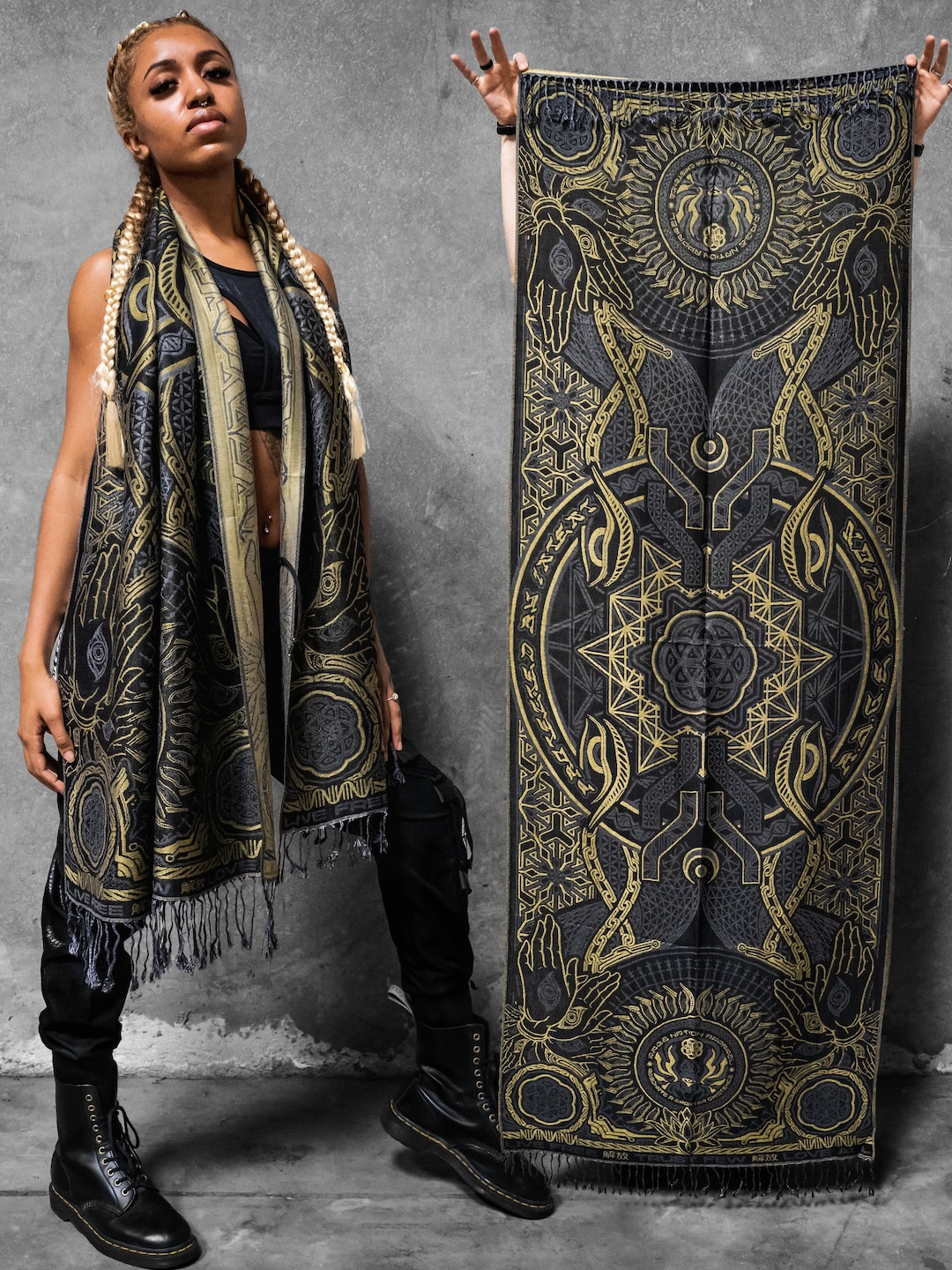 Salsation サルセーション Shawl With Opening 新品 salsation サルセーション Shawl With Opening 新作