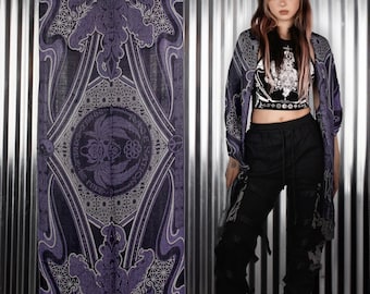 CONVENE With The ELEMENTS • Purple Haze • Festival Shawl / Festival Pashmina / Festival Scarf