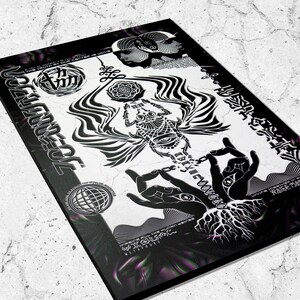 VỊSṲ∆Ɫ МЄ†∆ⱣῌØRS • Limited Edition Canvas Wrap / Canvas / Canvas Art / Canvas Wall Art / Canvas Print / Art Collectibles / Prints