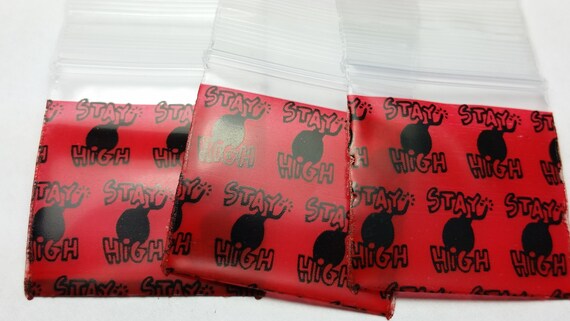 Stay High 1510 Original Mini Ziplock 2.5mil Plastic Bags 1.5 x 1 Reclosable Baggies The Baggie Store
