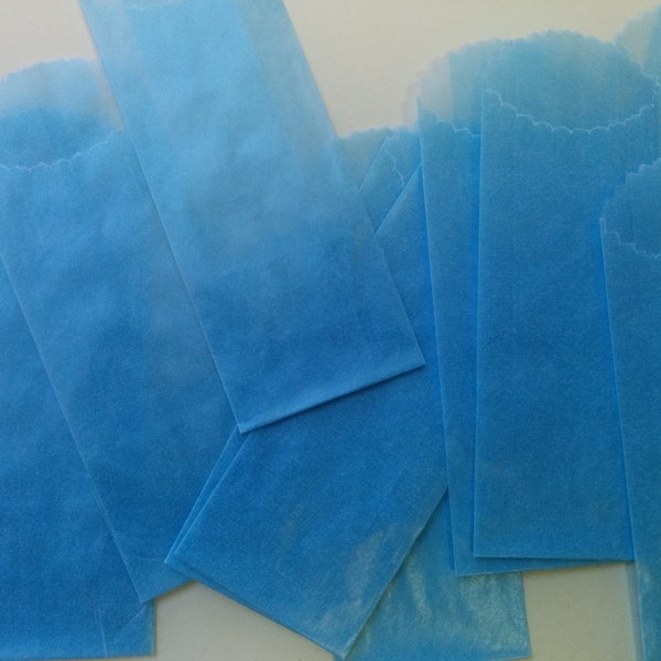 Glassine Gift Bags Etsy