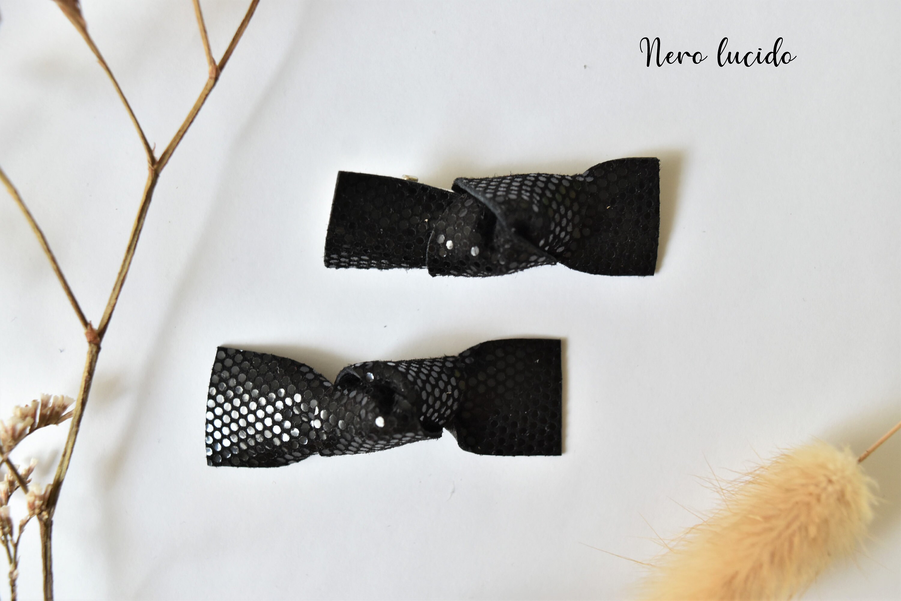Moños para el cabello Knot Hair bow Fancy Dark - Etsy España