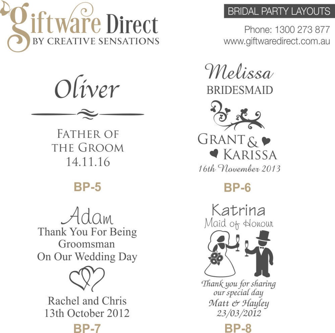 5 X Engraved Whisky Scotch Glasses 270ml Groomsman Wedding Etsy