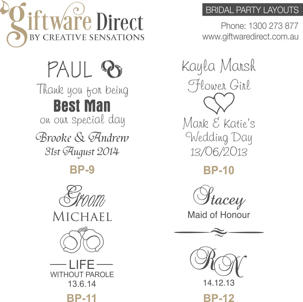 3 X Engraved Whisky Scotch Glasses 270ml Groomsman Wedding Etsy