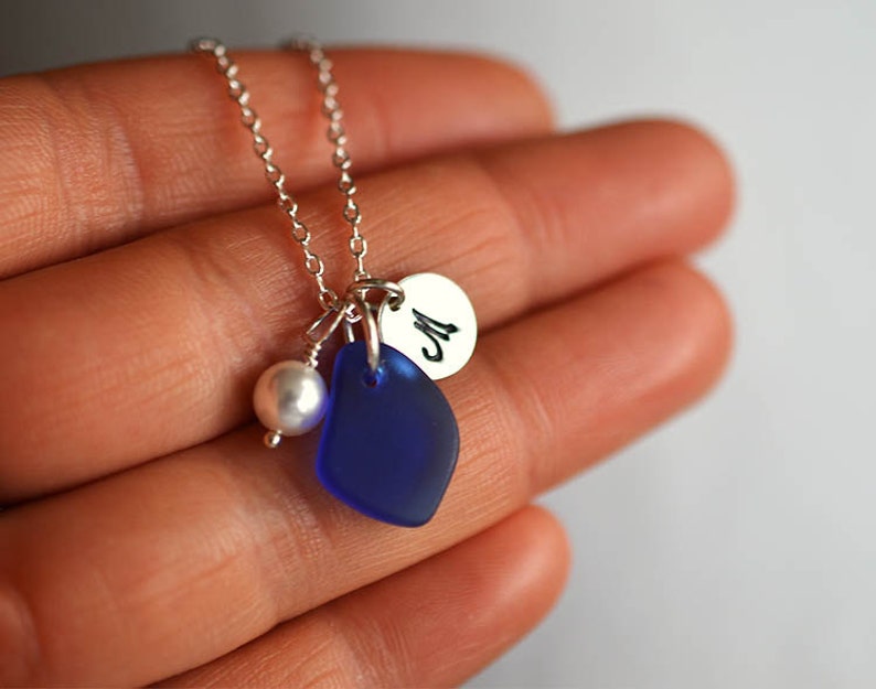 Set of four bridesmaids necklaces 4 necklaces for bridesmaids jewelry personalized necklaces hand stamped initial necklaces wedding favors