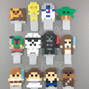 Star Wars Cupcake Toppers - HANDMADE Star Wars Cake Toppers - Geeky Wedding Cake Topper - Star Wars Birthday Decorations