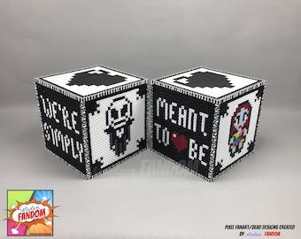 Nightmare Before Christmas Gift Box - HANDMADE Mother's Day Gift - Simply Meant to Be - Jack and Sally - Gift for Wife