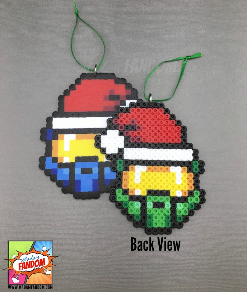 Halo Master Chief Christmas Ornaments Video Game Ornaments Etsy
