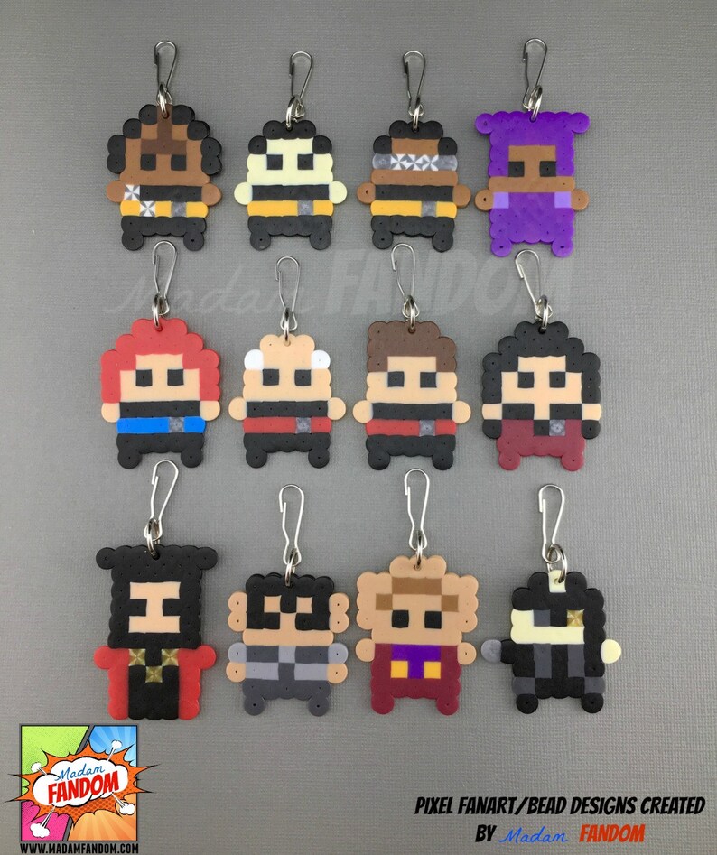 Star Trek Party Favors Zipper Pull Charms Star Trek Etsy